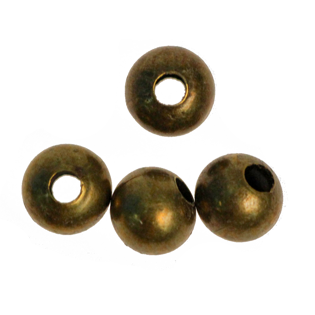 Spacers, Plain Ball Spacer, Alloy, Available in Multiple Colours and Sizes