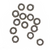 Spacers, Coiled Rope Spacer, Alloy, 4.5mm, Approx 100 pcs per bag, Available in Multiple Colours