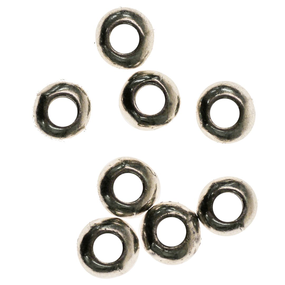 Spacers, Smooth Circle Spacer, Available in Multiple Sizes, Colours and Materials