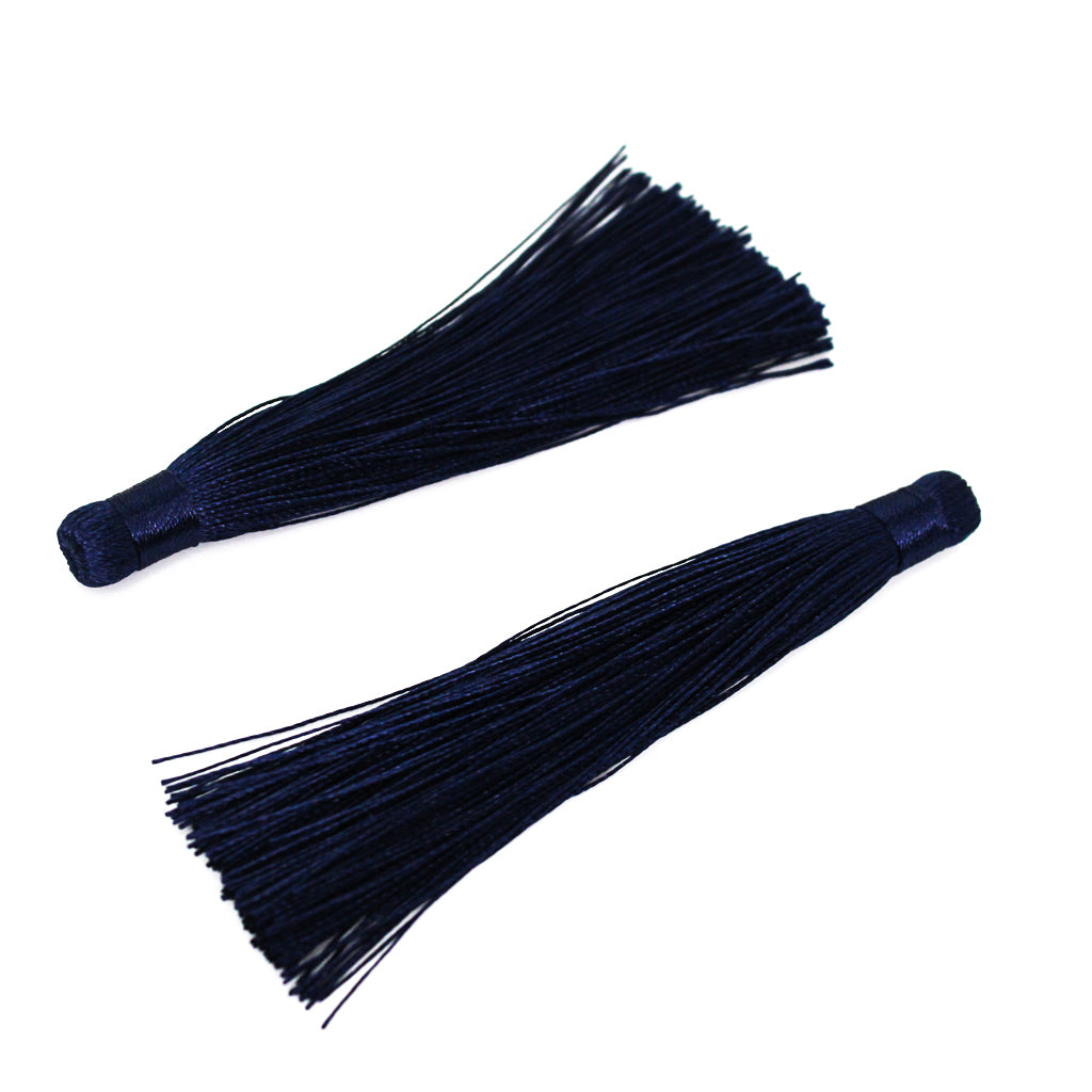Tassels, Silk Thread, approx. 4.5 inch, 2pcs, Available in 7 colors