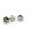 Chaton Montees, Alloy, Silver, 4mm x 4mm, Sold per pkg of 35
