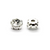 Chaton Montees, Alloy, Silver, 10mm x 7mm, Sold per pkg of 10
