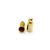 Terminator, Cord Ends, Gold, Alloy, 8mm x 4mm, Sold Per pkg of 14