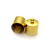 Terminator, Cord Ends, Gold, Alloy, 14mm x 11mm, Sold Per pkg of 4