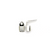 Terminators, Fold Over Cord Ends, Bright Silver, Alloy, 9.5mm x 5mm, Sold Per pkg of 30