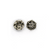 Bead Cap, Flower, Alloy, Silver, 7mm x 7mm, Sold Per pkg of 15