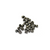 Crimps, Cover, Gunmetal, Alloy, 4mm X 3mm, Sold Per pkg of 40