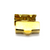 Terminators, Ribbon Crimp End, Gold, Alloy, 21mm x 12.5mm, Sold Per pkg of 6