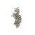 Crimps, Bead, Silver, Alloy, 2mm x 1.7mm, Sold Per pkg of Approx 135+