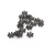 Spacers, Snowflake, Gunmetal, Alloy, 7mm x 7mm, Sold Per pkg of 30