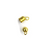 Terminator, Cord Ends, Gold, Alloy, 6mm x 6mm, Sold Per pkg of 12