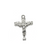 Pendant, Crucifix, Silver, Alloy, 42mm X 30mm,  Sold Per pkg of 2