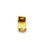 Terminators, Ribbon Crimp End, Gold, Alloy, 6.5mm x 7.5mm, Sold Per pkg of 30