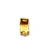 Terminators, Ribbon Crimp End, Gold, Alloy, 6mm X 6mm, Sold Per pkg of 30