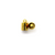 Terminator, Cord Ends, Gold, Alloy, 10mm x 6mm, Sold Per pkg of 10