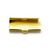 Terminators, Ribbon Crimp End, Gold, Alloy, 11mm x 16mm x 8mm, Sold Per pkg of 6