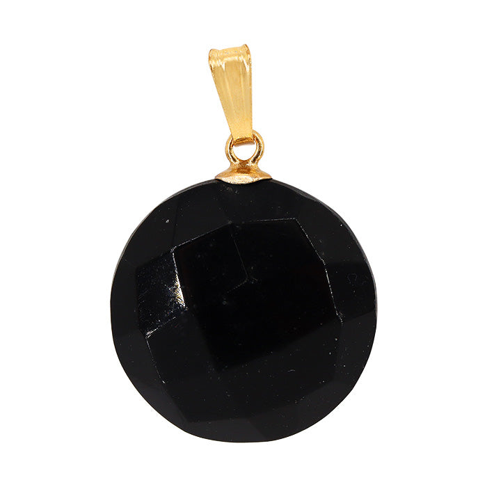 Pendant, 14mm, 14KT Gold Filled Bail, Sold Per pkg of 1, Available in Multiple gemstones