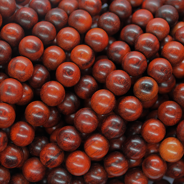 Sandal Wood, Red Wood Beads, 8mm, 108 pcs per strand