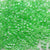 Miyuki Delica 11/0-Crystal Green Ceylon Lined Dyed-DB00-0237V