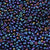 Czech Seed Beads - Czech 11/0 - Navy Blue AB Opaque (74)