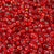 Czech Seed Beads, 22g vial 10/0, Light Red (11)