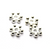 Spacers, SnowFlake Spacer, Alloy, Silver, 8mm X 8mm, Sold Per pkg of 70