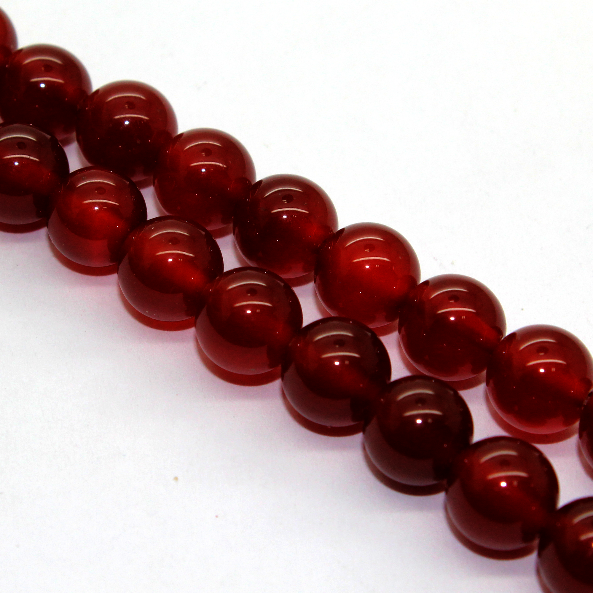 Carnelian Red, Semi-Precious Stone, Available in Multiple Sizes