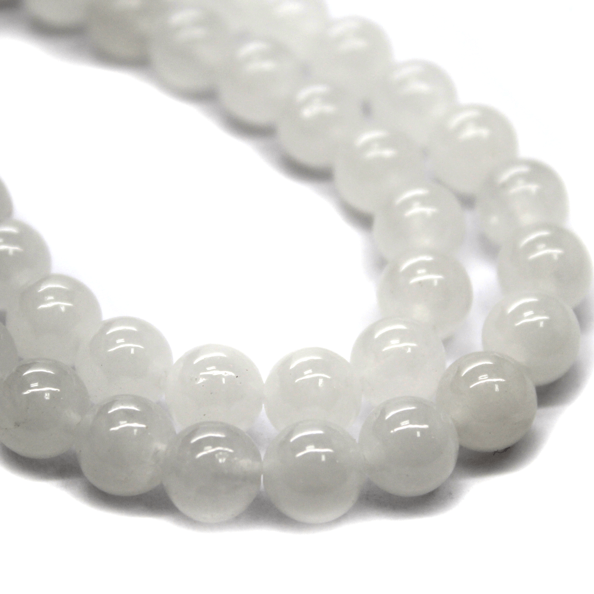 White Jade (A), Semi-Precious Stone, Available in Multiple Sizes