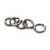 Jump Rings, Silver, Stainless Steel, Round, 6mm, 18 Gauge, Sold Per pkg of 100+ pcs