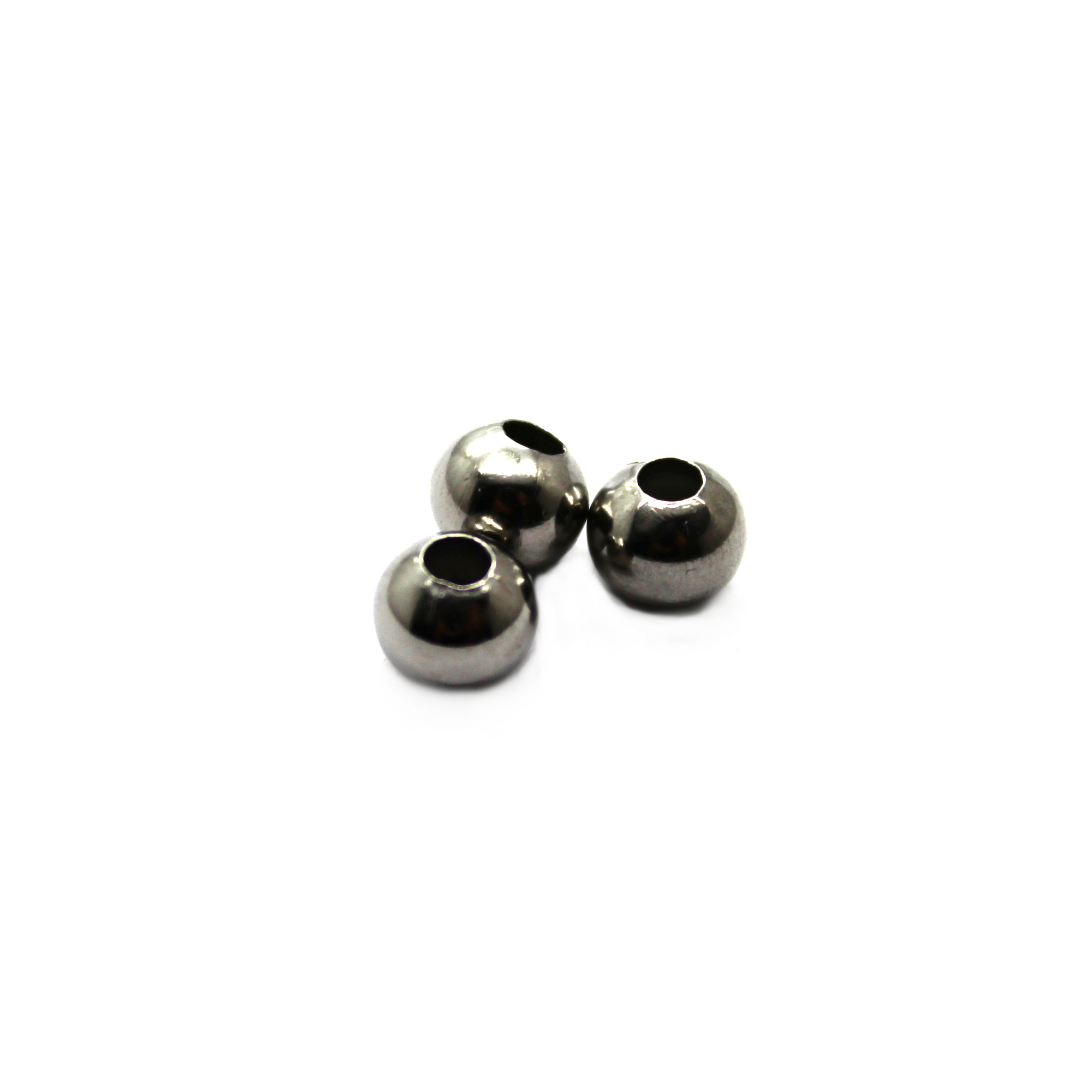 Plain Round Spacer, Stainless Steel, 2.1mm x 2.9mm x 1mm, 26 pcs/bag