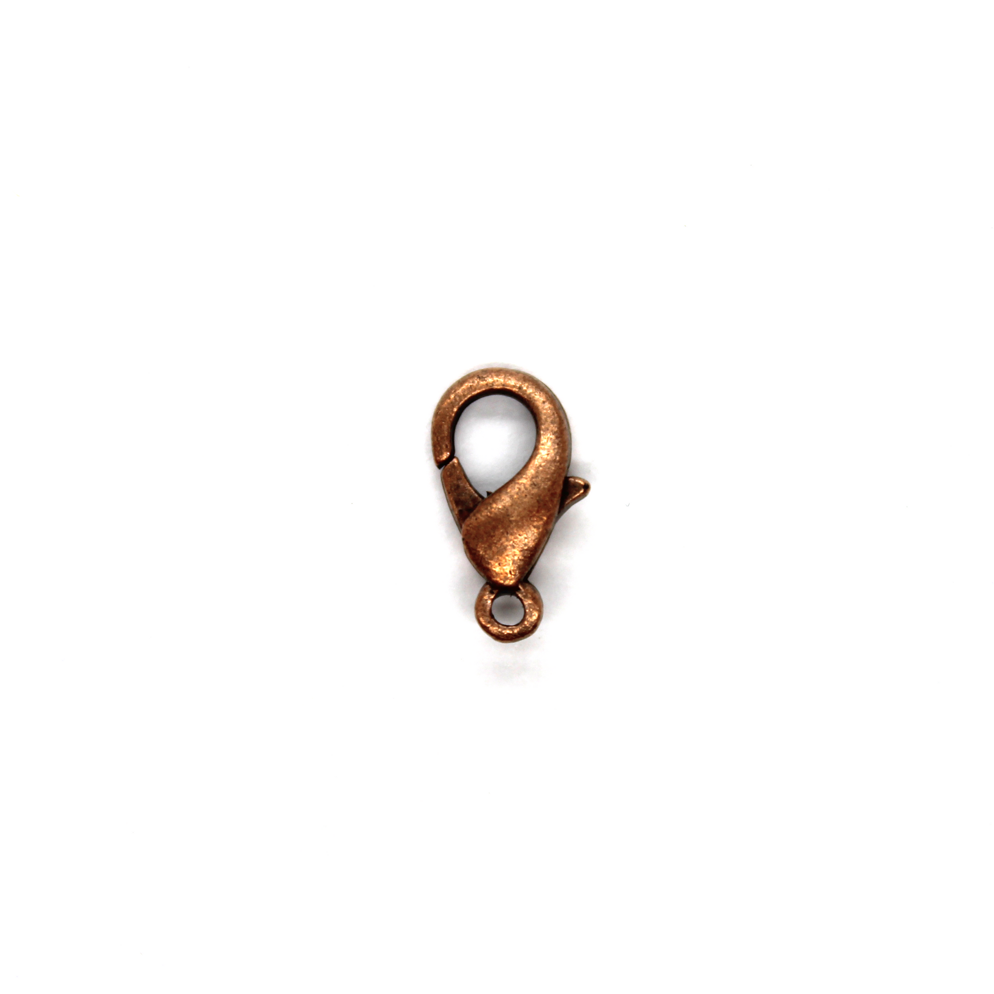 Clasp, Lobster Clasps, Copper Alloy, 10mm x 6mm, Sold Per pkg of 15