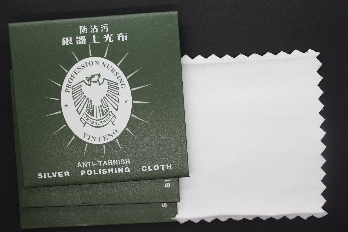 Suede Silver Polishing Cloth, China, Square, 85mm x 85mm, 5pcs