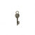 Charms, Balloon Key, Silver, Alloy, 26mm X 8mm X 2mm, Sold Per pkg of 6