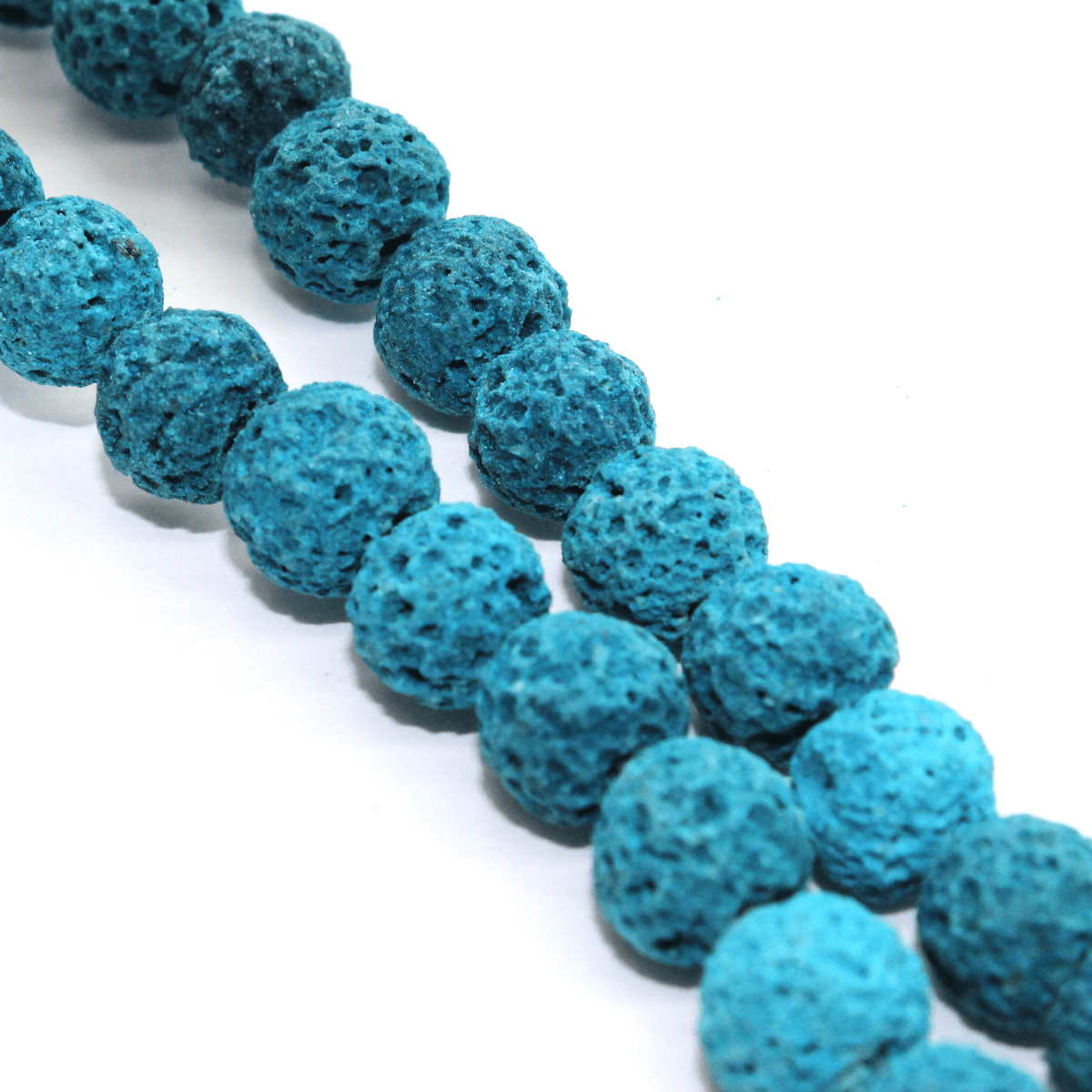 Blue Lava Stone Semi Precious Stone 10mm 40 pcs per strand Availab Butterfly Beads and Jewellery