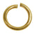 Jump Rings, Open, Gold Filled, 5mm, 18Ga, Sold Per pkg of 2