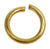 Jump Rings, Open, Gold Filled, 5mm, 18Ga, Sold Per pkg of 2