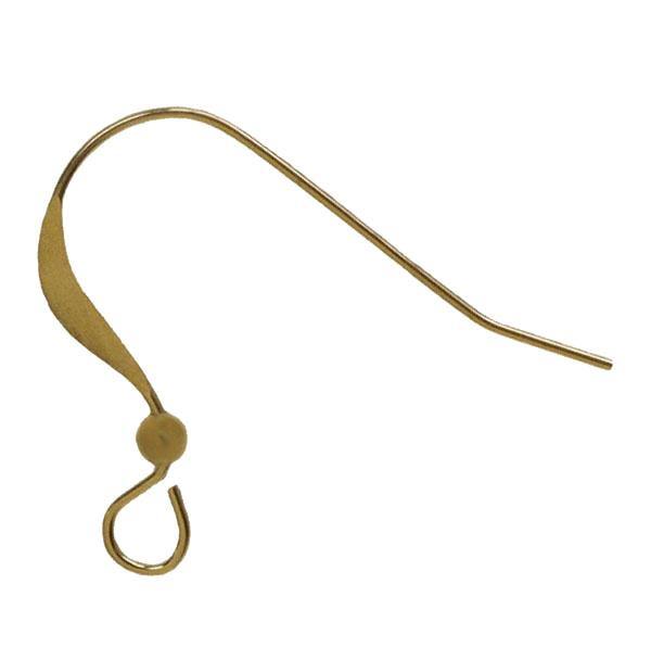 Earring, 14K Gold Filled, Sheppard Hook, 21mm x 10mm w/ 3mm loop, 1 pair - Butterfly Beads