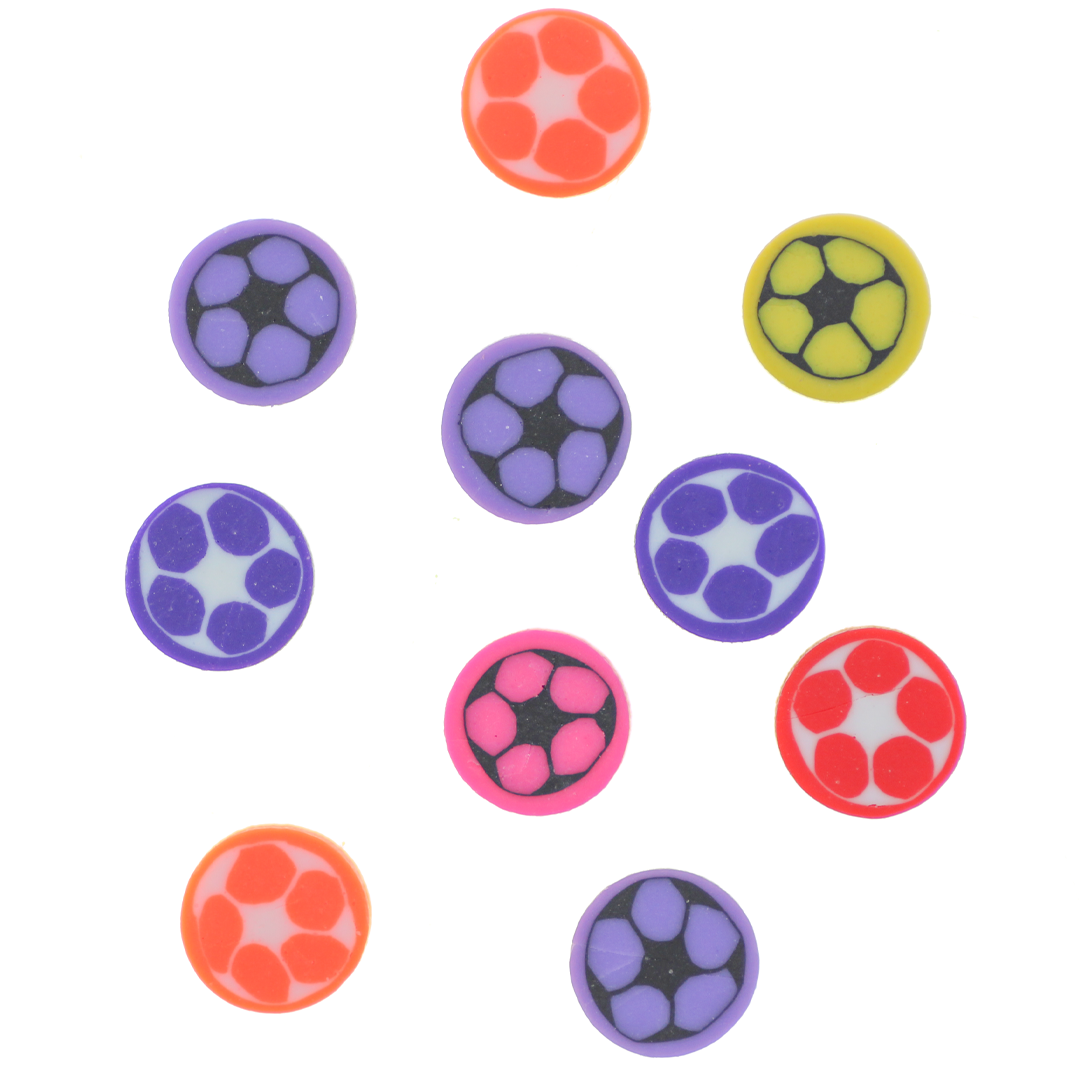 Polymer Clay Beads, Approx 8-10mm, Available in Multiple Styles