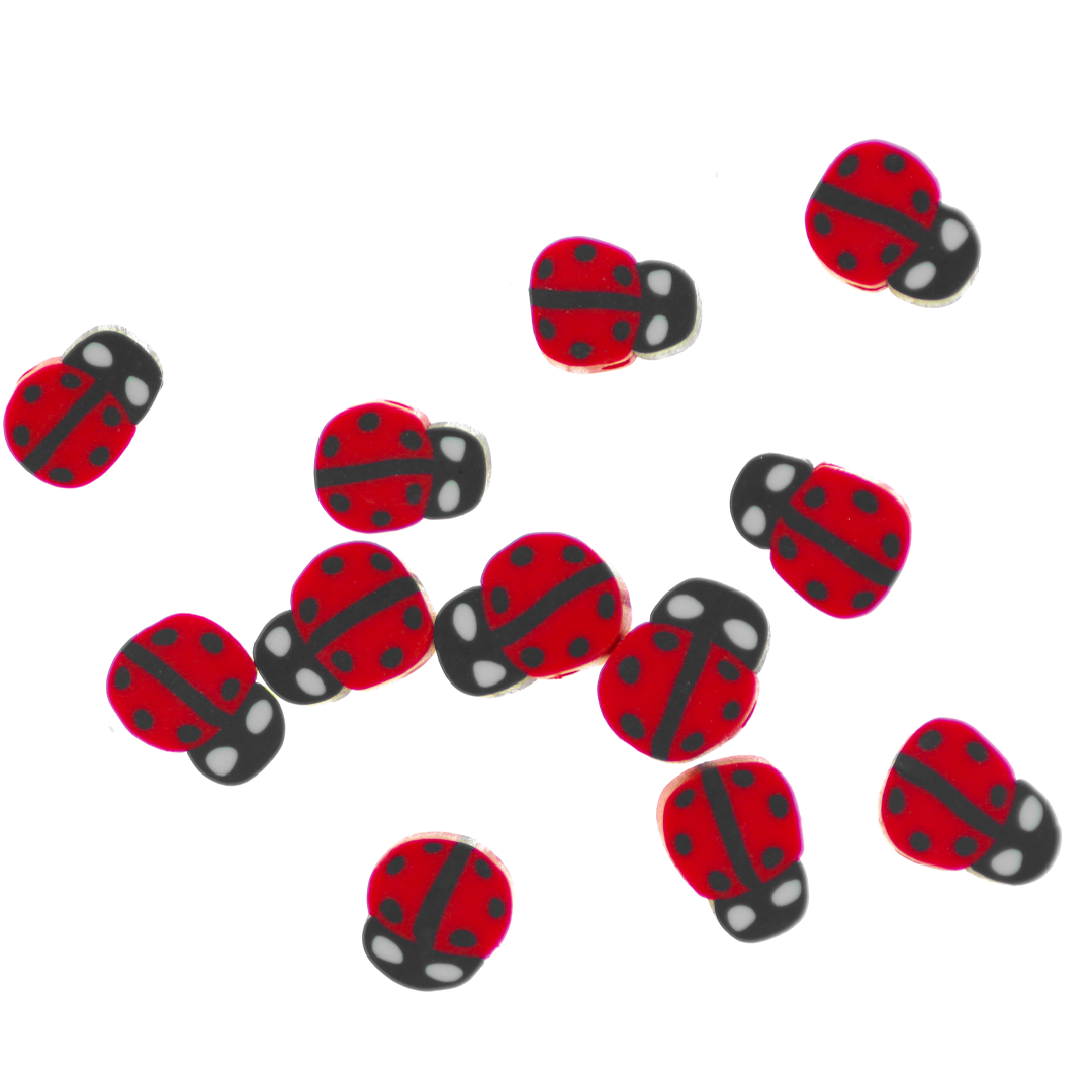 Polymer Clay Beads, Approx 8-10mm, Available in Multiple Styles