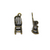 Charms, Rocking Chair, Bronze, Alloy, 22mm X 8mm, Sold Per pkg of 6