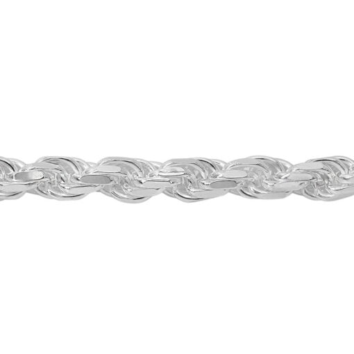 Chain, Twisted Rope, Sterling Silver, Available in Multiple Sizes, 1 pc