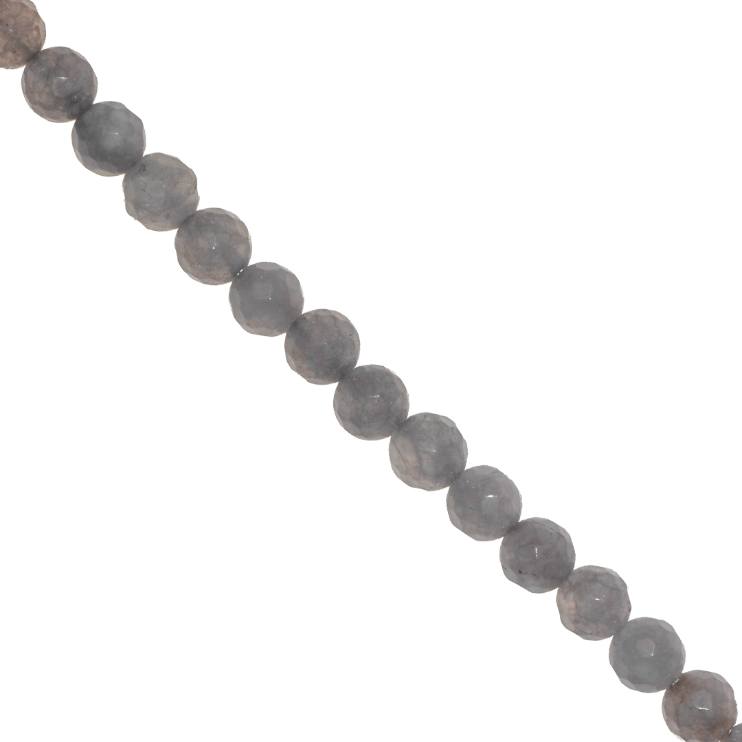 Agate Faceted, Fire Agate, 6mm, Semi-Precious Stone, Approx 62 pcs per strand, Available in Multiple Colours