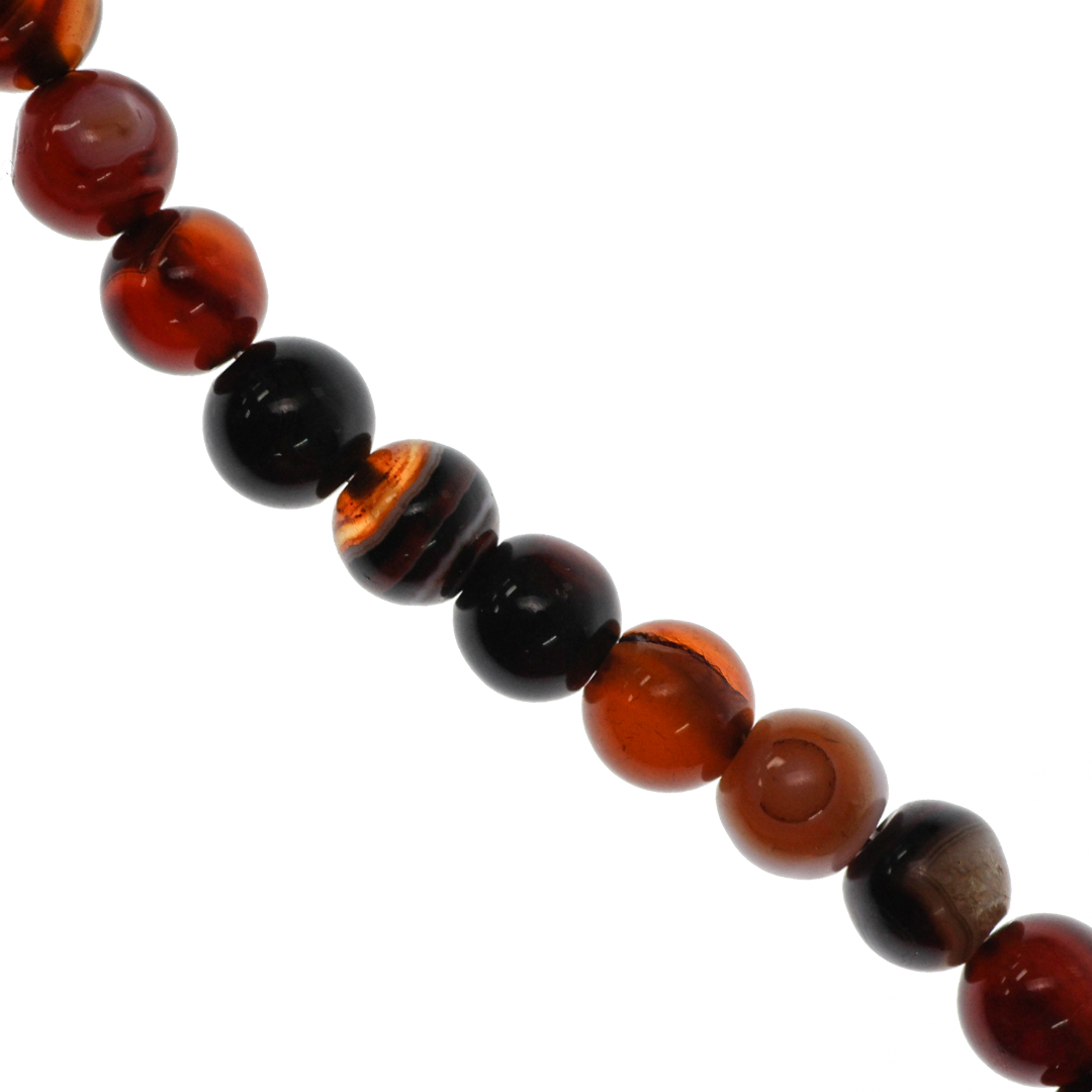 Banded Agate (A), Semi-Precious Stone, Available in Multiple Colours and Sizes
