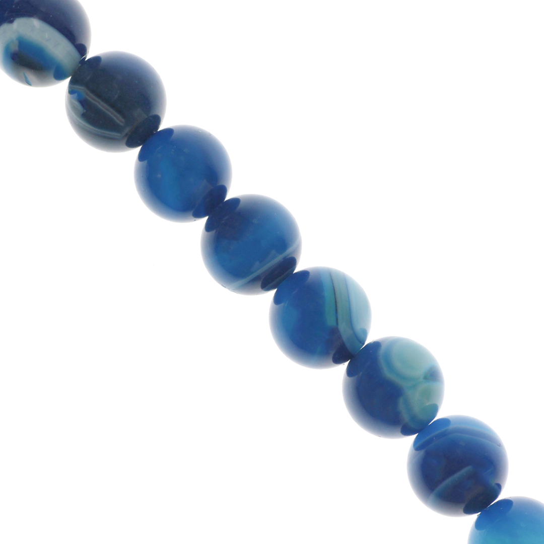 Banded Agate (A), Semi-Precious Stone, Available in Multiple Colours and Sizes