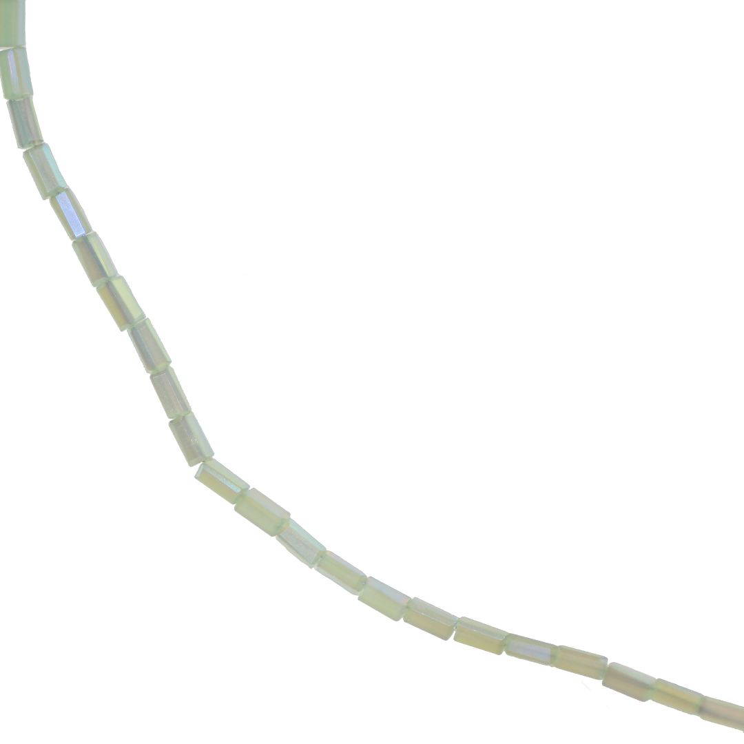 Glass Beads, Bugle, 5mm, Approx 95 pcs per strand, Available in Multiple Colours and Sizes