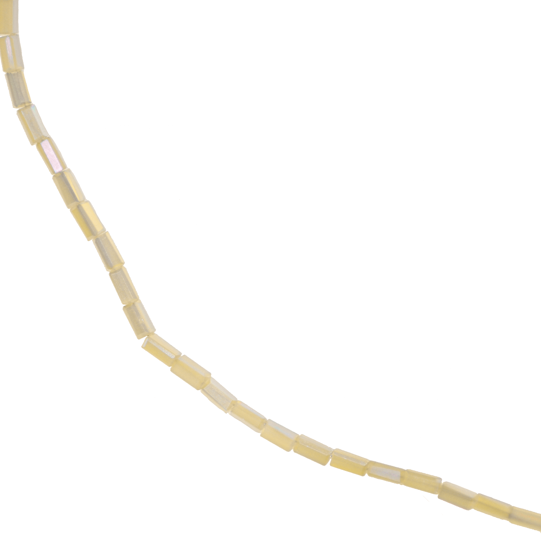 Glass Beads, Bugle, 5mm, Approx 95 pcs per strand, Available in Multiple Colours and Sizes