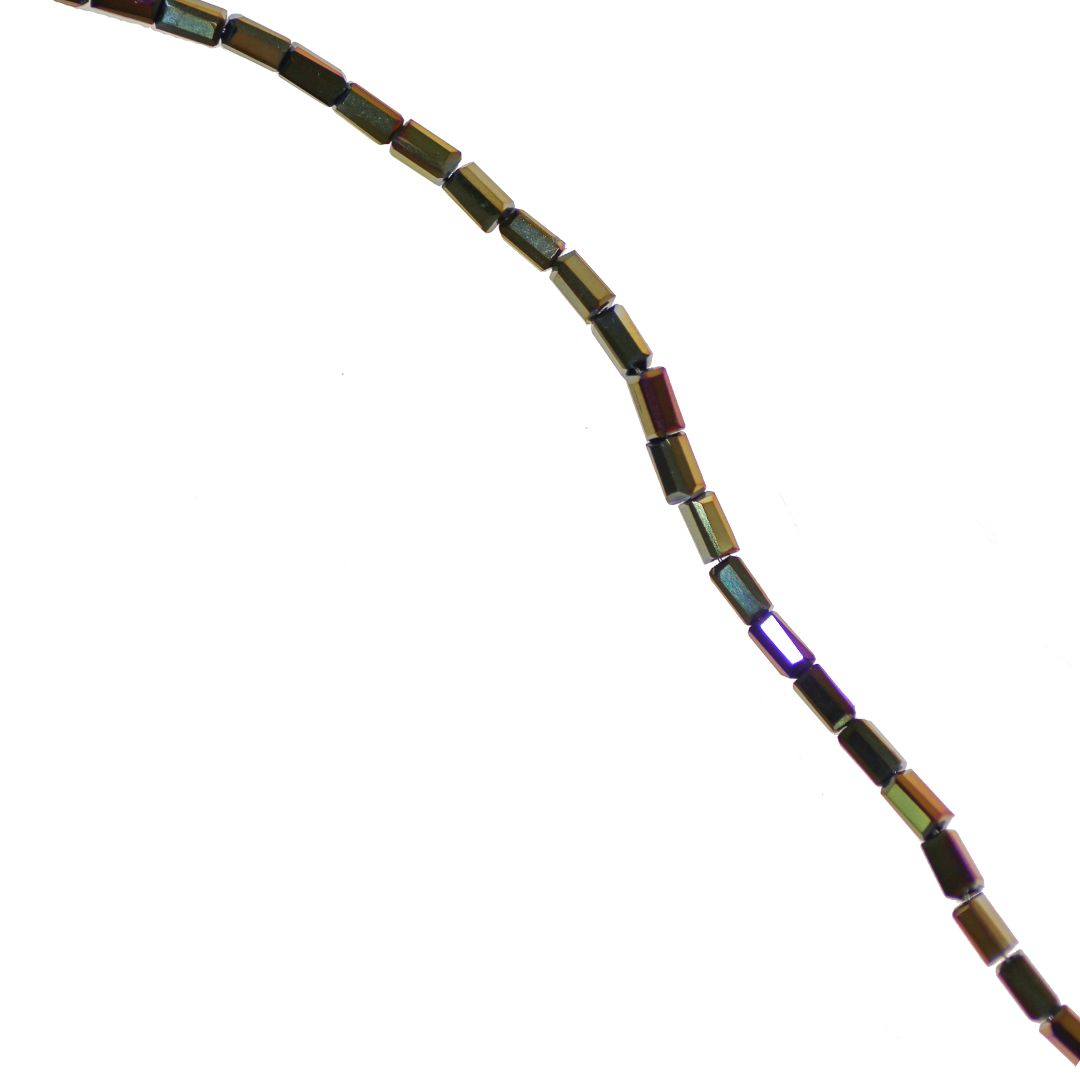 Glass Beads, Bugle, 5mm, Approx 95 pcs per strand, Available in Multiple Colours and Sizes