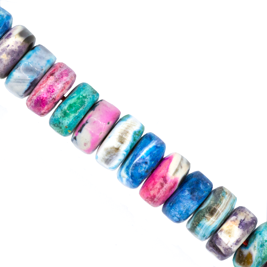 Candy Agate, Semi-Precious Stone, 14mm, Approx 57+ pcs per strand