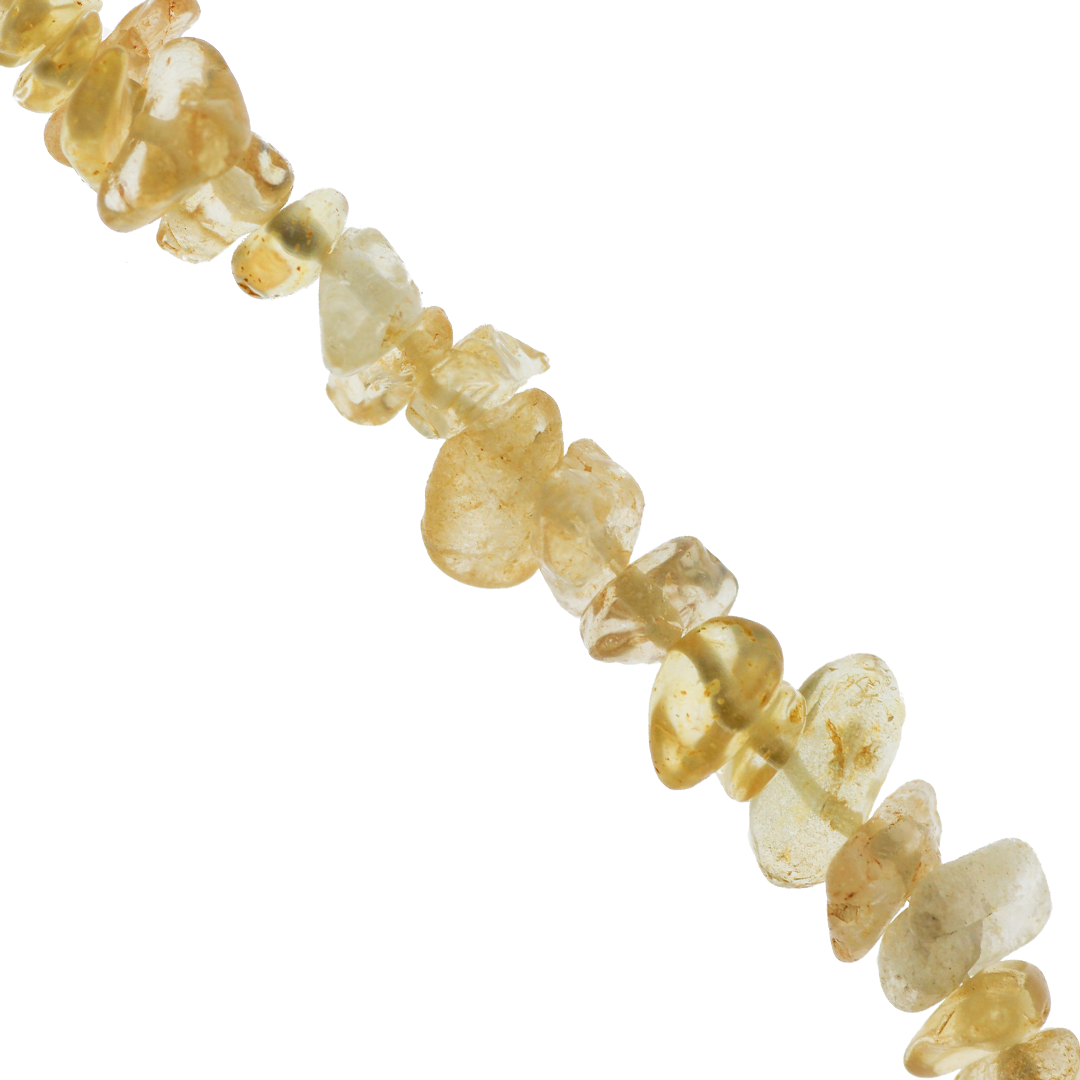 Chipped Citrine, Semi-Precious Stone, Approx 180+ pcs per strand
