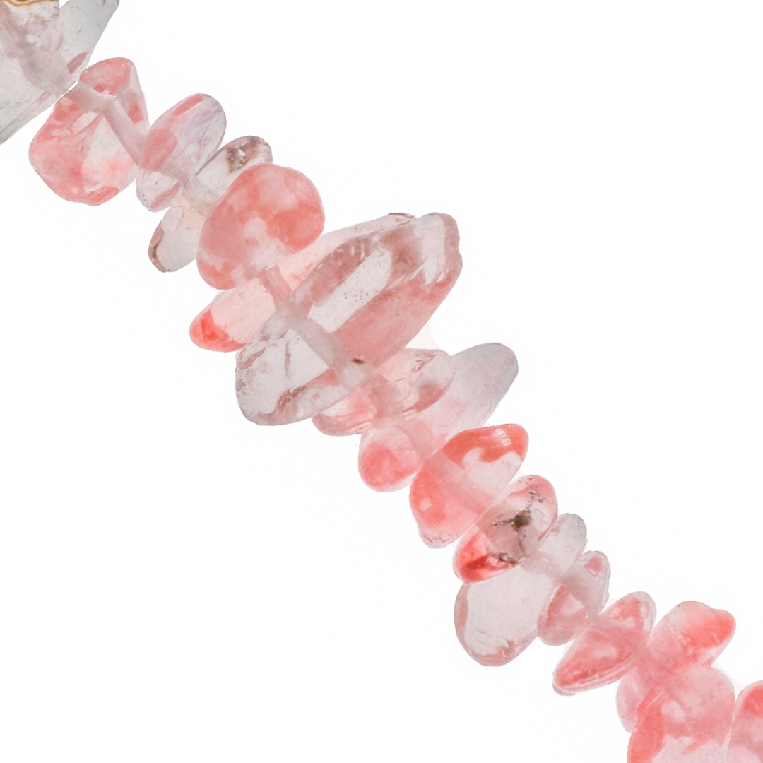 Chipped Watermelon, Semi-Precious Stone, Approx 250+ pcs per strand